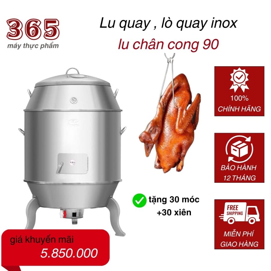 lu inox chân cong 90
