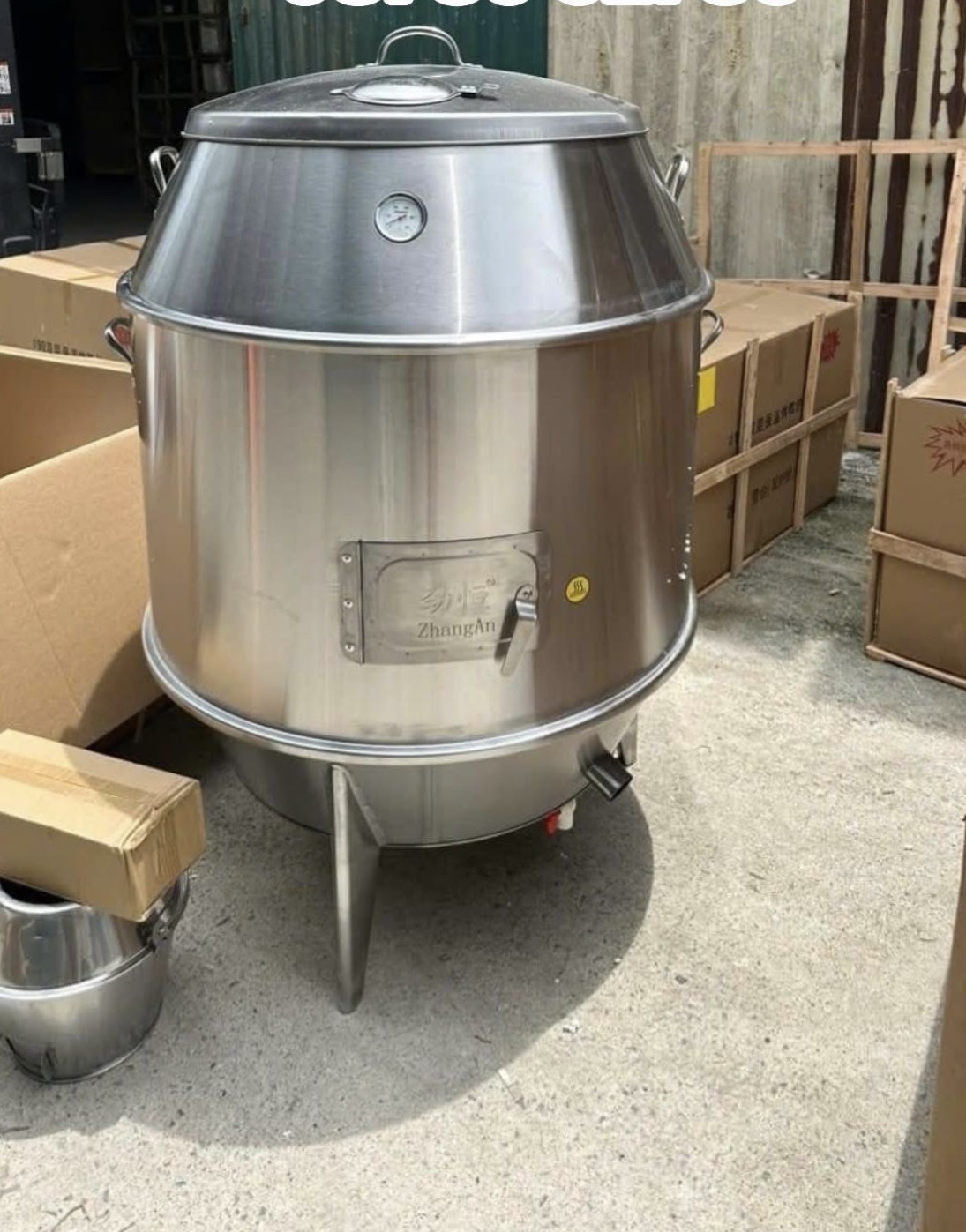 lu lò inox chân thẳng phi 90 thumbnail 1