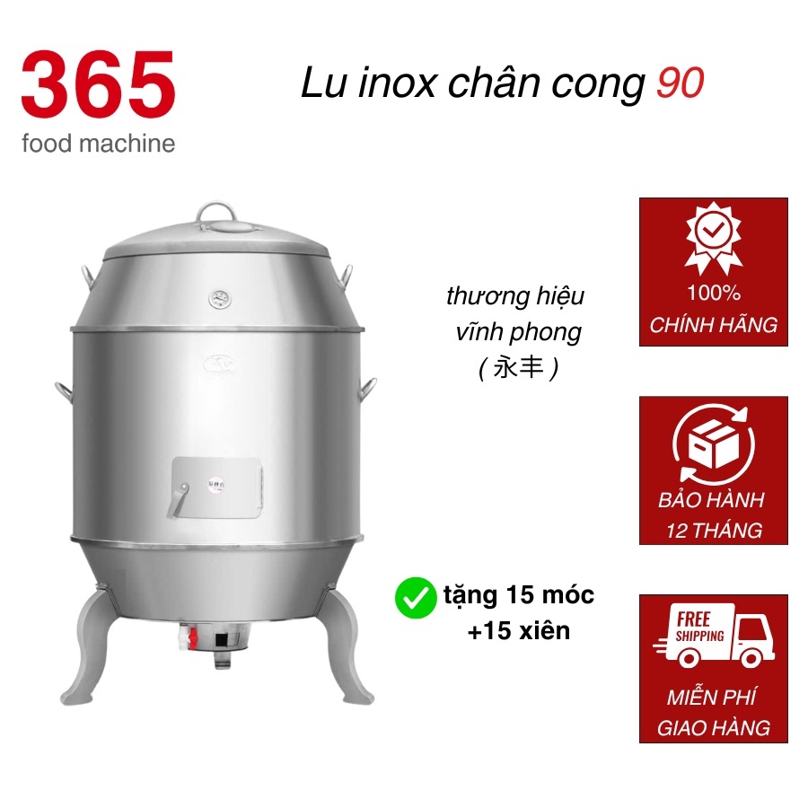 Lò chân cong quay than 90